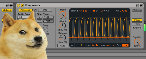 Side-chain-Compressor-settings