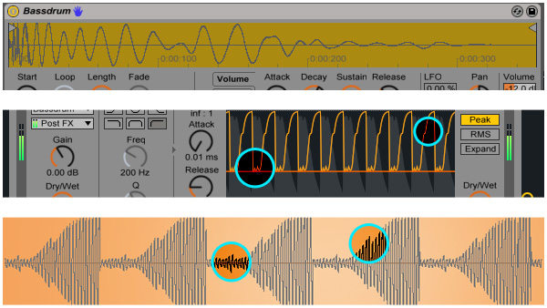 izotope trash 2 compressor sidechain source