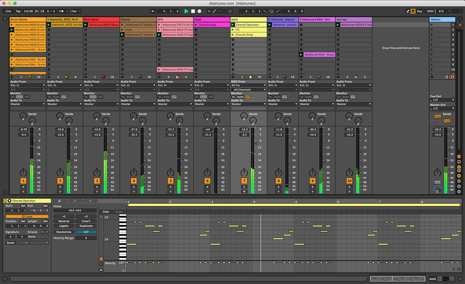 Ableton Live Session View