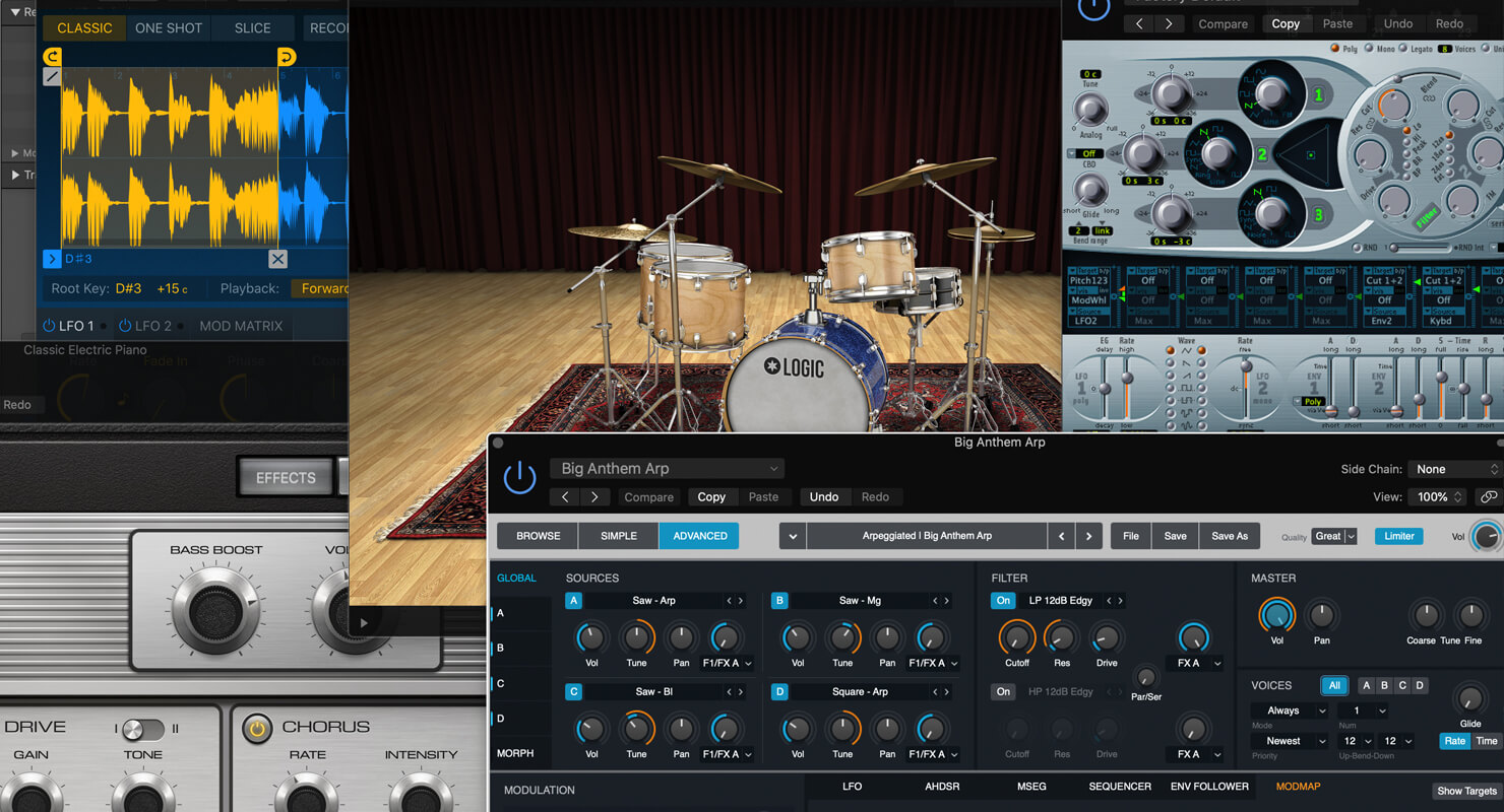 logic pro instruments